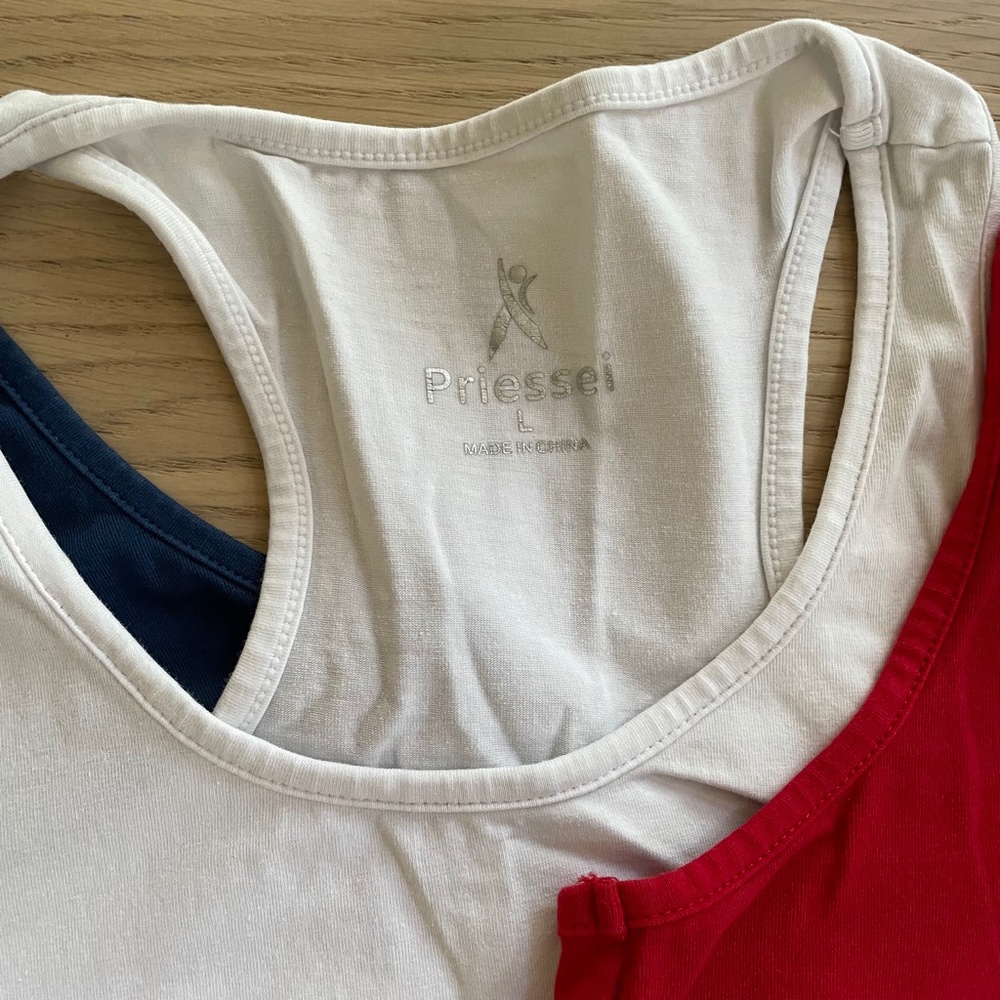 4 Racerback Cropped Athletic Tanks Bundle - Picture 5 of 10